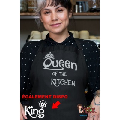 APRON QUEEN OR KING OF THE KITCHEN TB20